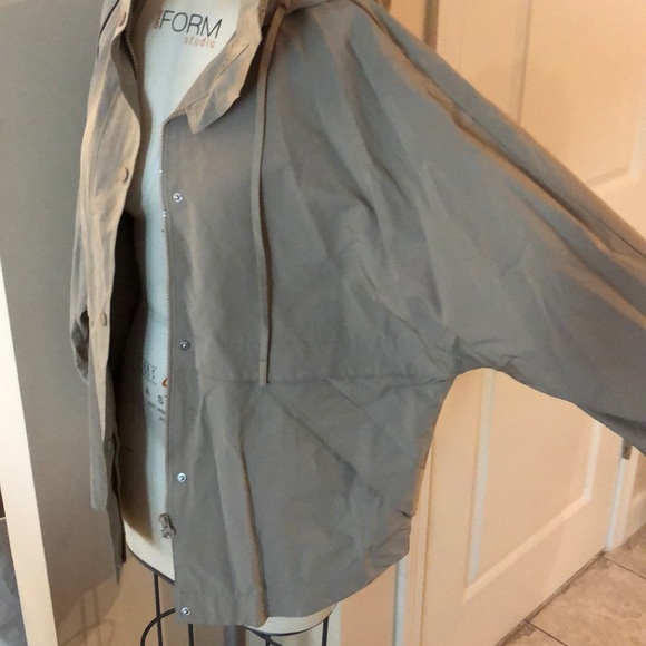 H&M oversized anorak / raincoat, sz XS - Picture 5 of 11